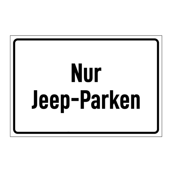 Nur Jeep-Parken