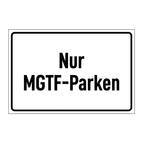 Nur MGTF-Parken