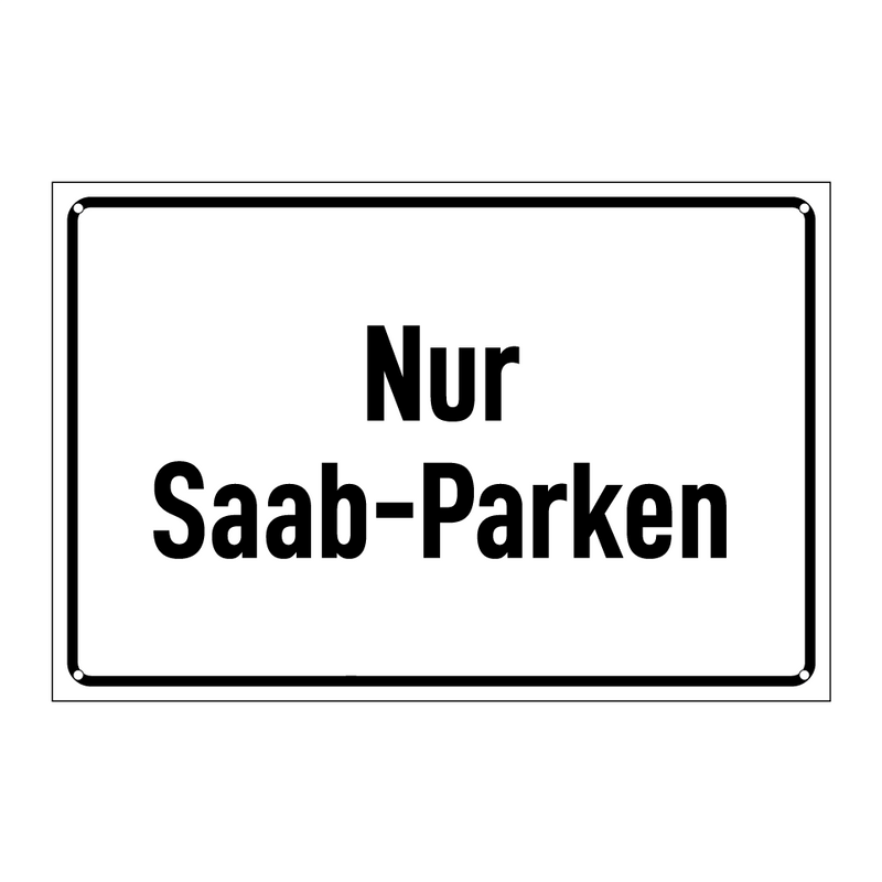 Nur Saab-Parken