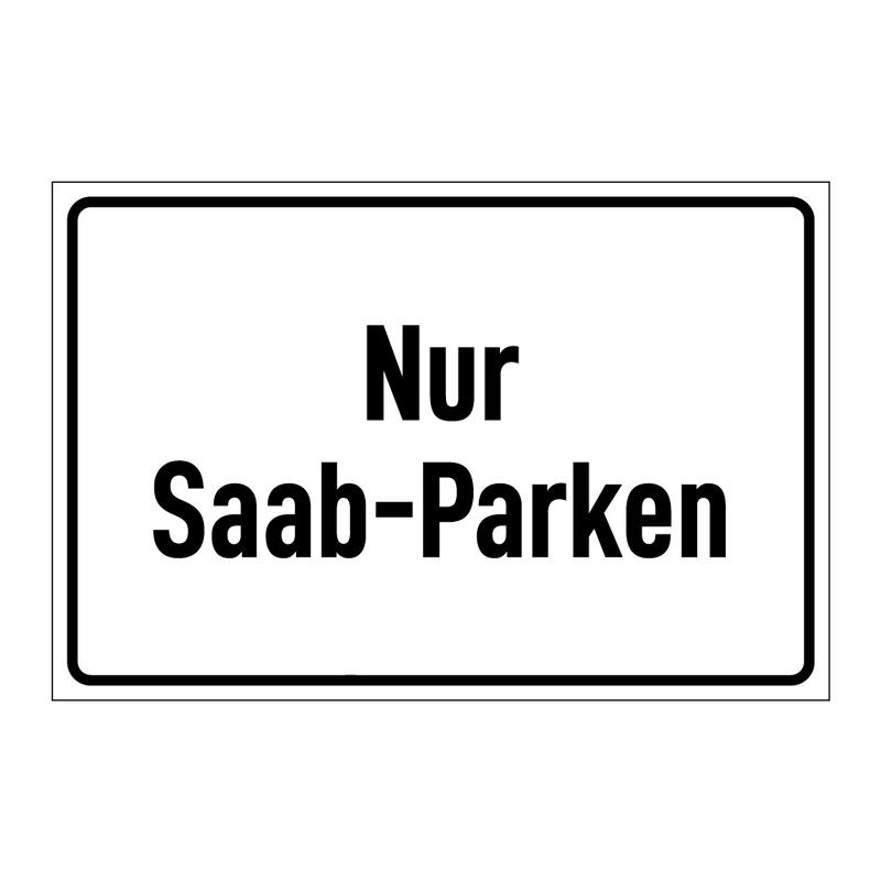 Nur Saab-Parken