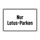 Nur Lotus-Parken