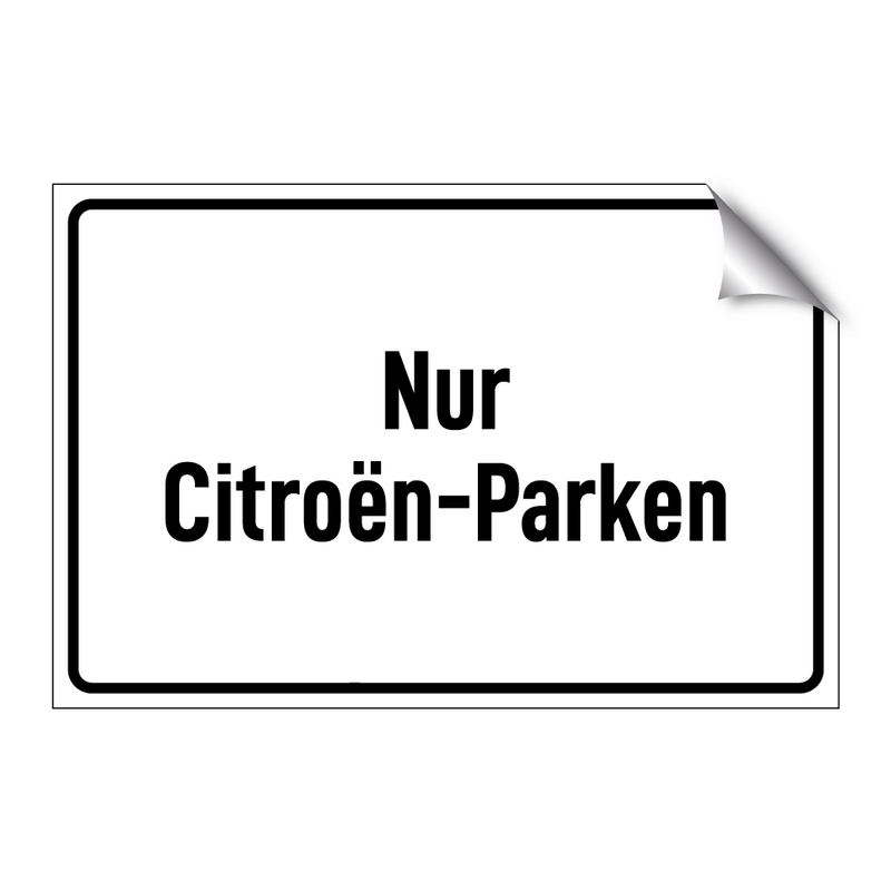 Nur Citroën-Parken
