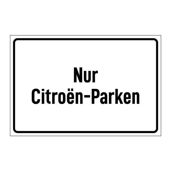 Nur Citroën-Parken