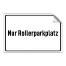 Nur Rollerparkplatz