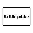 Nur Rollerparkplatz