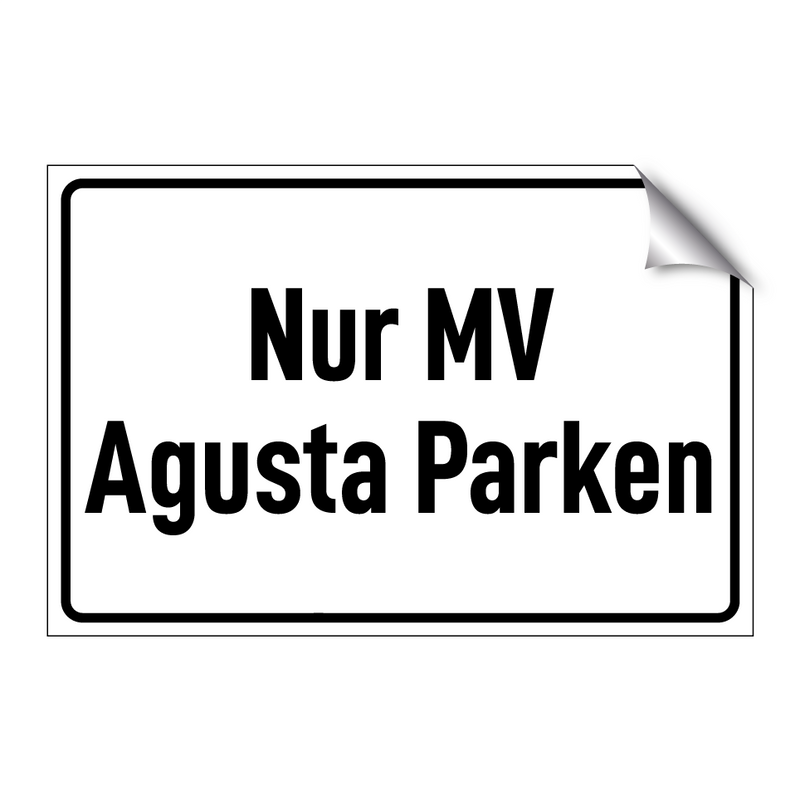 Nur MV Agusta Parken