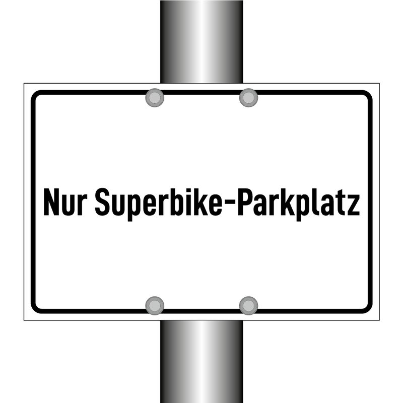 Nur Superbike-Parkplatz