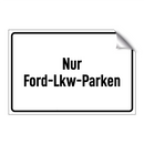 Nur Ford-Lkw-Parken