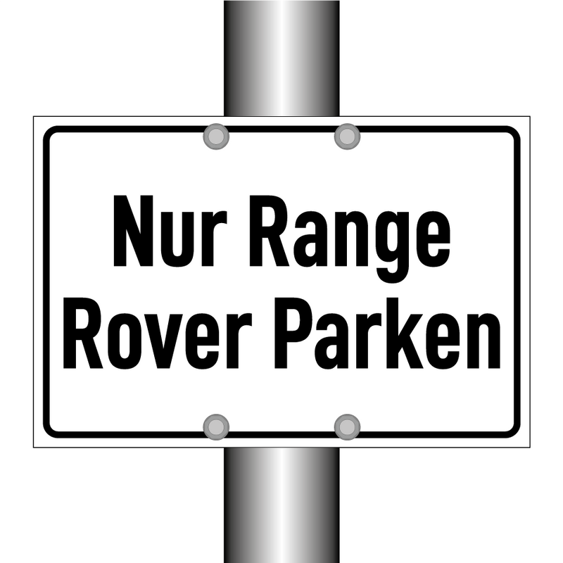 Nur Range Rover Parken