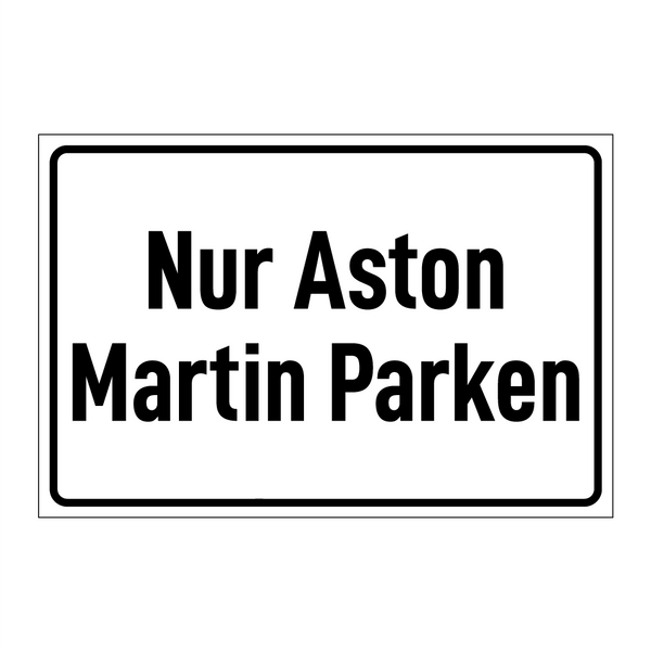 Nur Aston Martin Parken