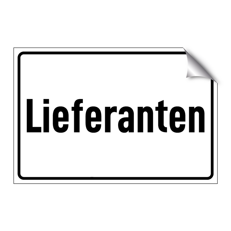 Lieferanten