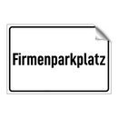 Firmenparkplatz