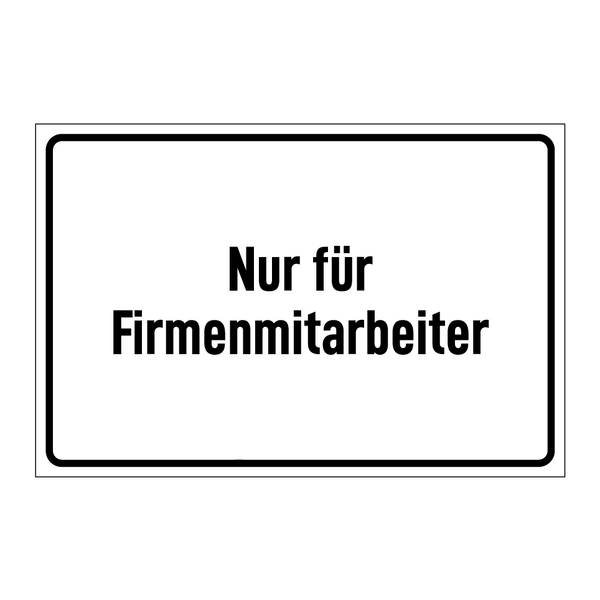 Nur für Firmenmitarbeiter