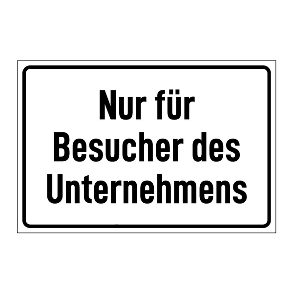 Nur für Besucher des Unternehmens