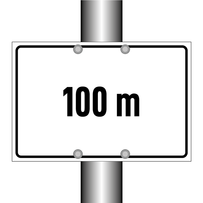 100 m