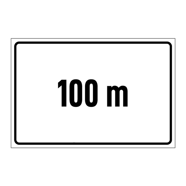 100 m