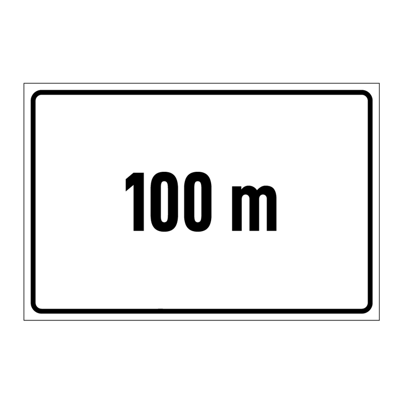 100 m