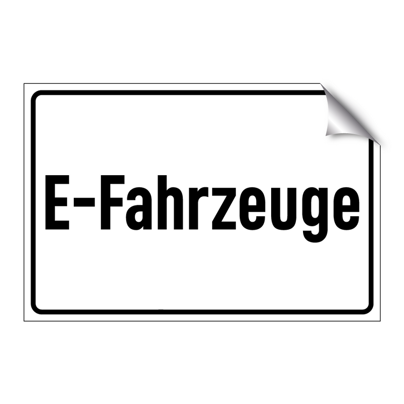 E-Fahrzeuge