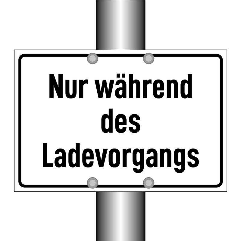 Nur während des Ladevorgangs