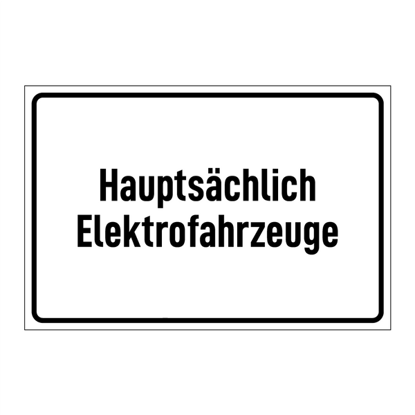 Hauptsächlich Elektrofahrzeuge