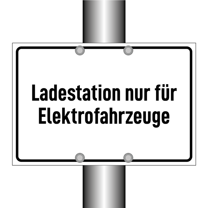Ladestation nur für Elektrofahrzeuge