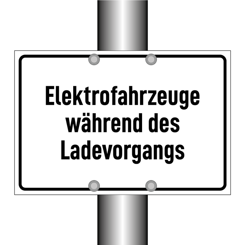 Elektrofahrzeuge während des Ladevorgangs