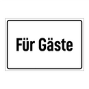 Für Gäste