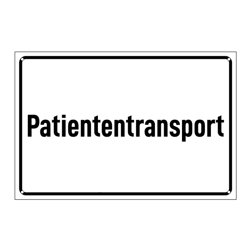 Patiententransport