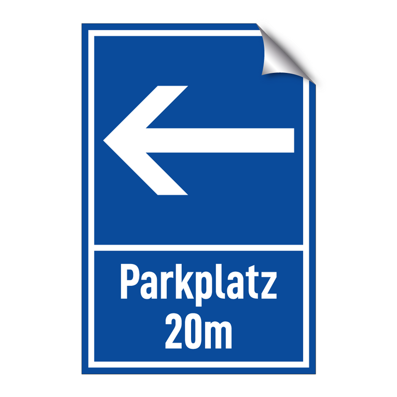 Parkplatz 20m