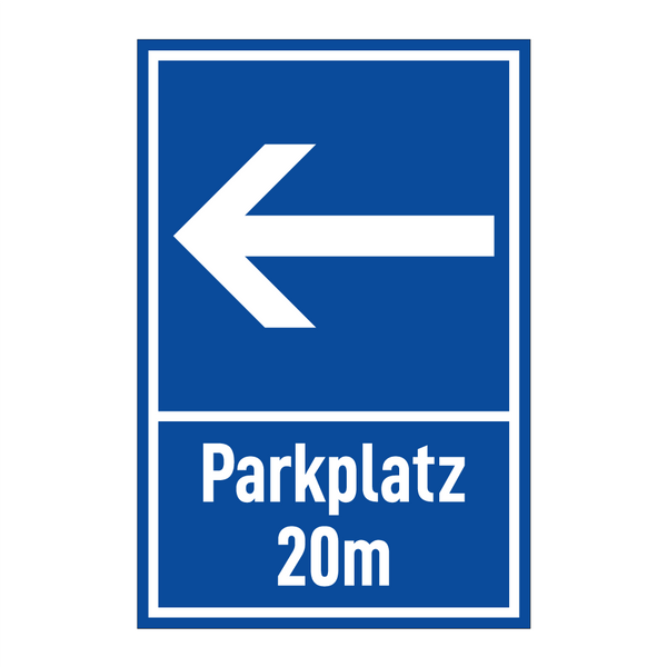 Parkplatz 20m