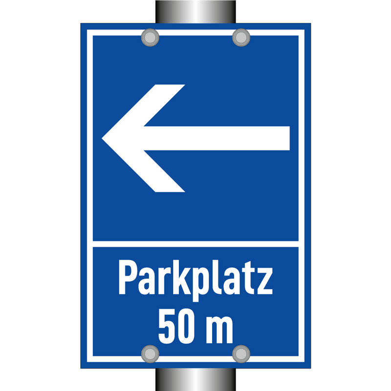 Parkplatz 50 m