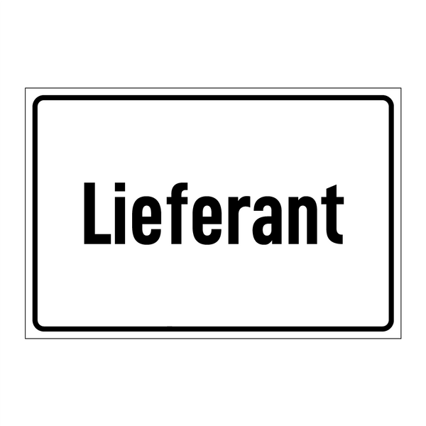 Lieferant