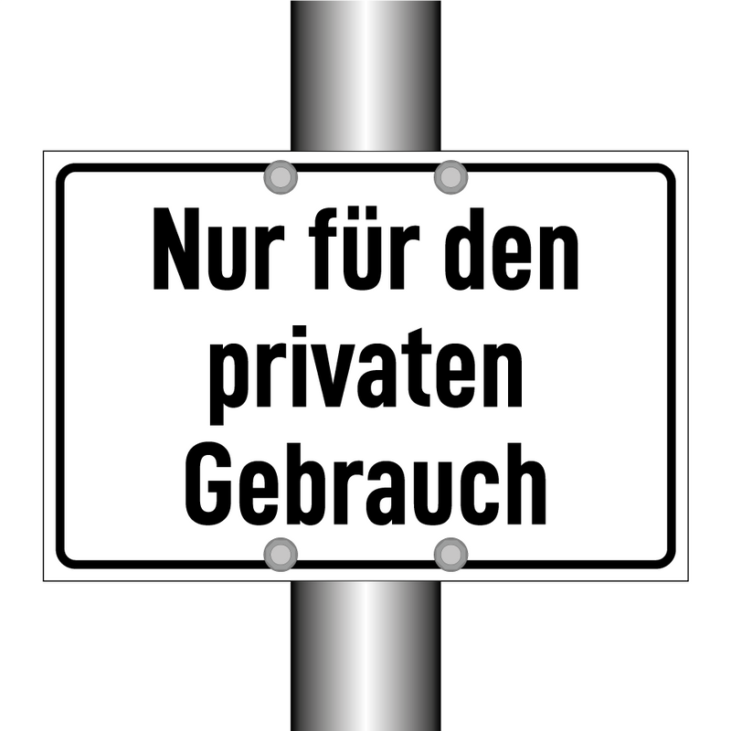 Nur für den privaten Gebrauch
