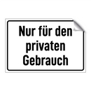 Nur für den privaten Gebrauch