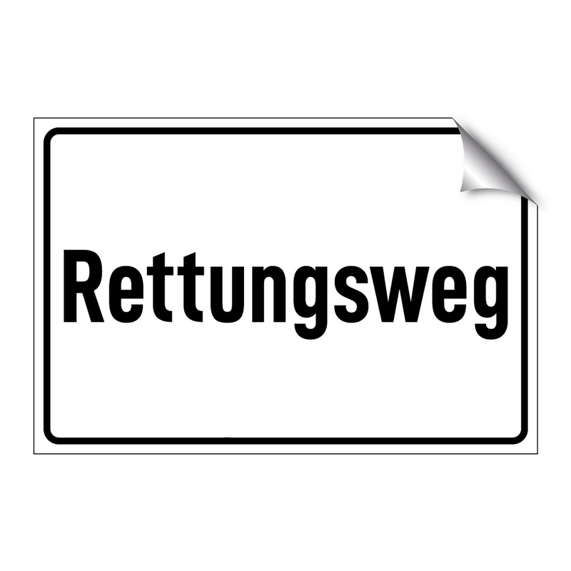 Rettungsweg