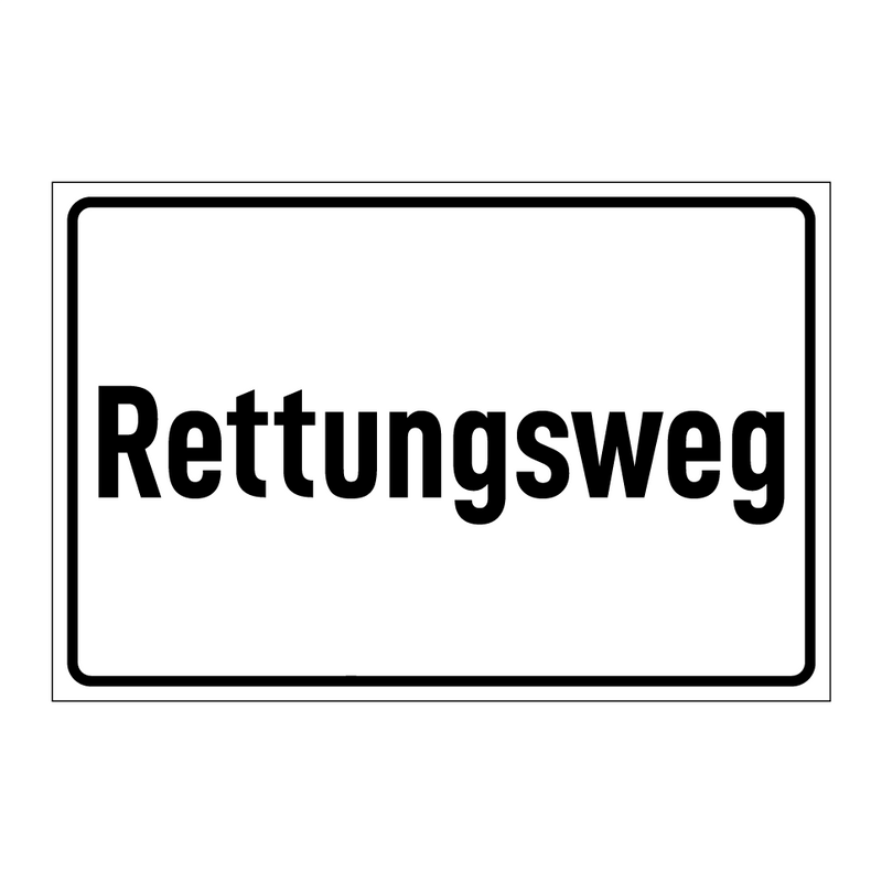 Rettungsweg