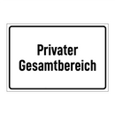 Privater Gesamtbereich