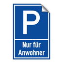 Nur für Anwohner