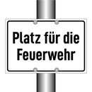 Platz für die Feuerwehr