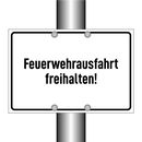 Feuerwehrausfahrt freihalten!