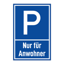 Nur für Anwohner