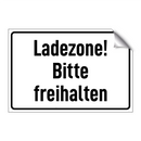 Ladezone! Bitte freihalten