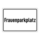 Frauenparkplatz
