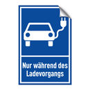Nur während des Ladevorgangs