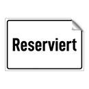 Reserviert