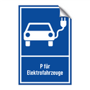 P für Elektrofahrzeuge
