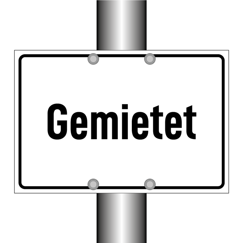 Gemietet