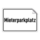 Mieterparkplatz
