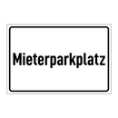 Mieterparkplatz