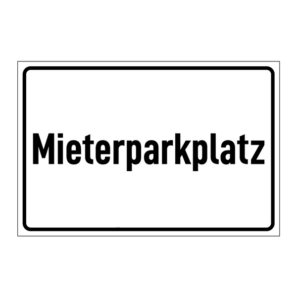 Mieterparkplatz